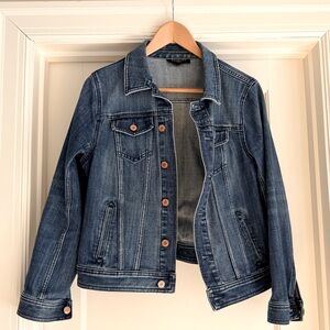 Talbots Denim Jacket, Petite Large